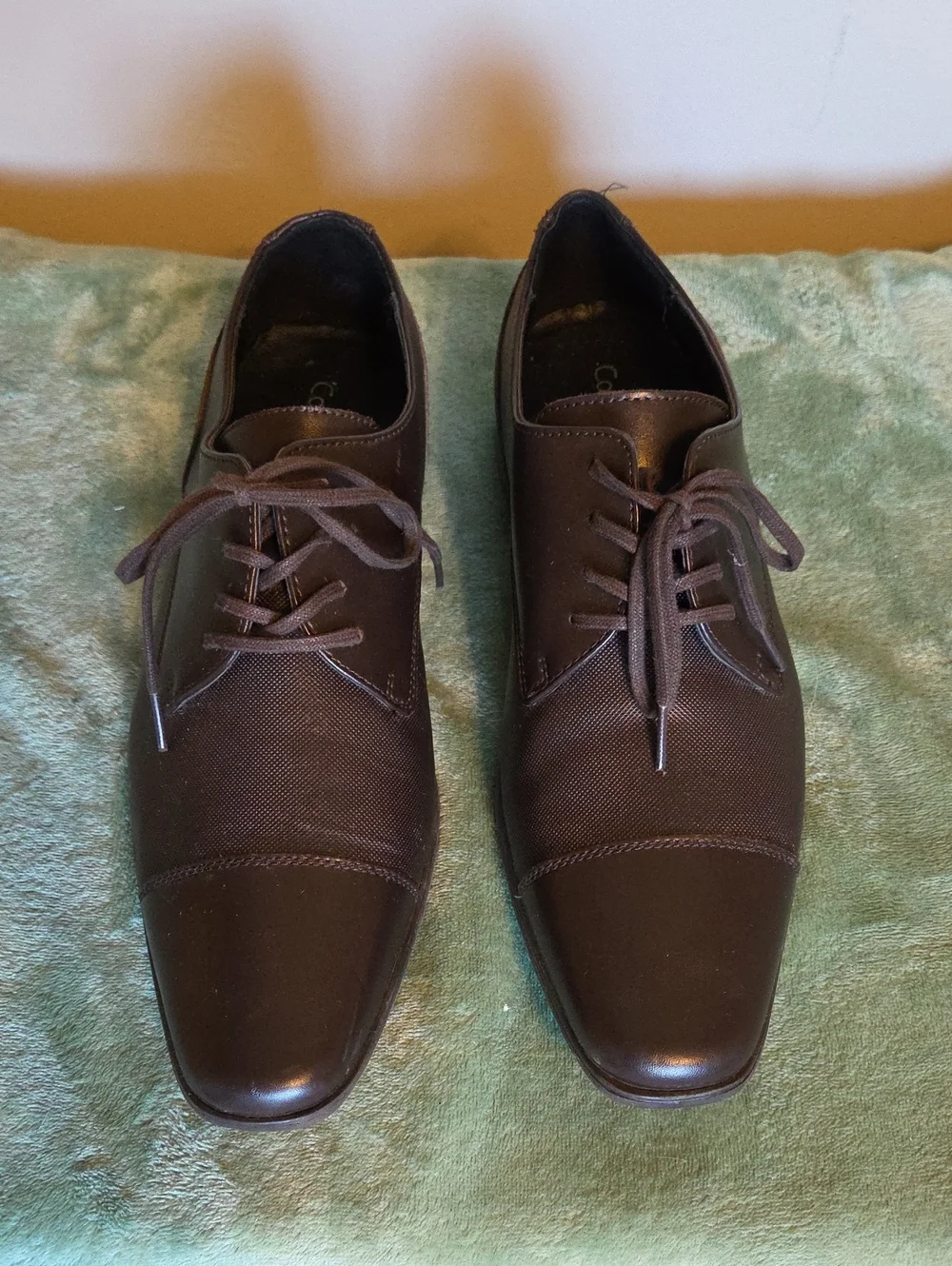 CALVIN KLEIN Men's Bram Lace-Up Cap Toe Dress Shoes